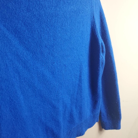 Banana Republic Blue Mockneck Sweater Size S - Picture 8 of 12